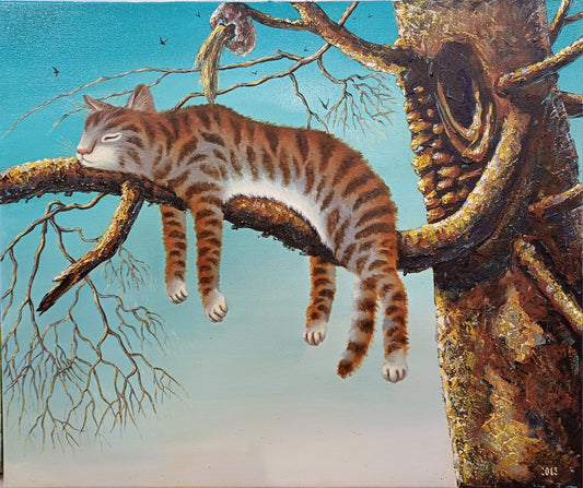 Cat on Tree