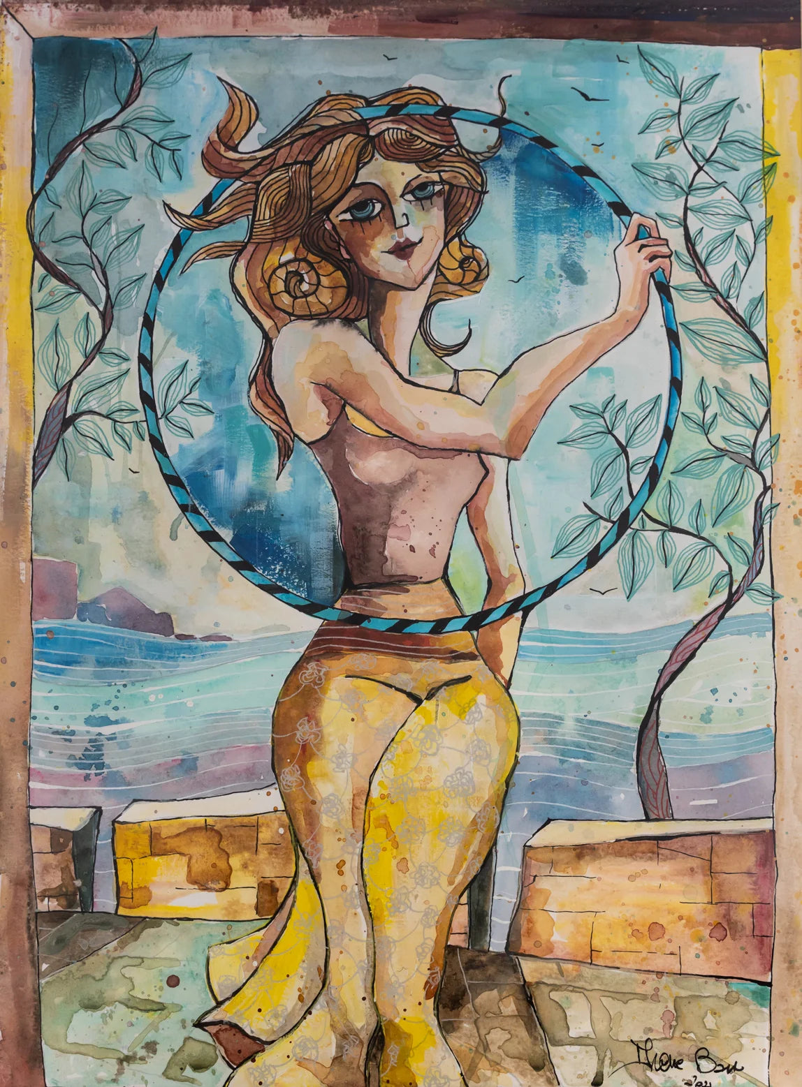 Girl with Arch