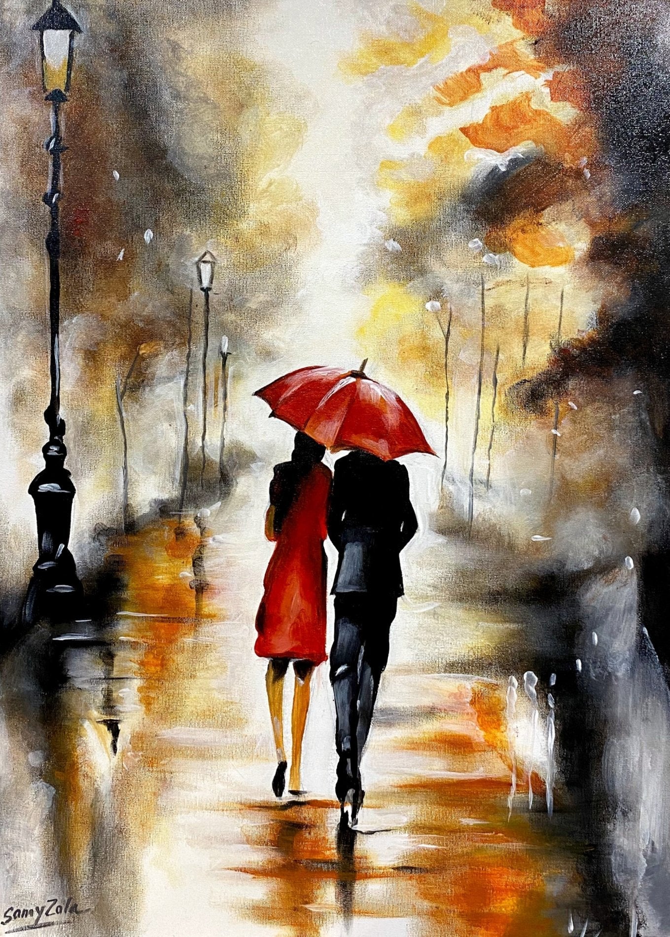 Stroll in the Rain