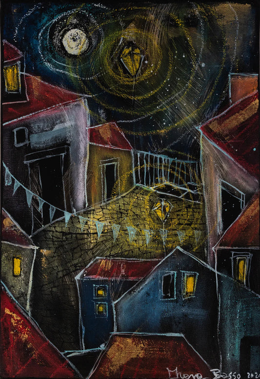 Vilage in the Night