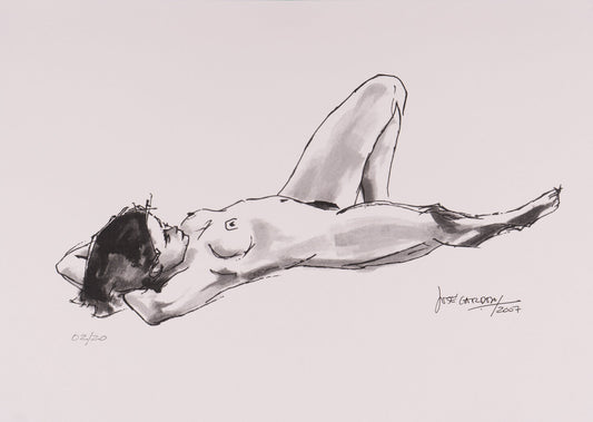 Naked Lying On Her Back
