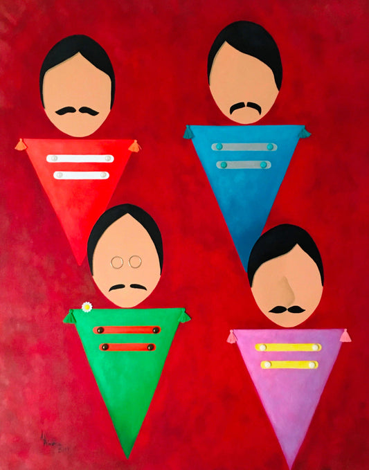 George, Paul, John & Richard
