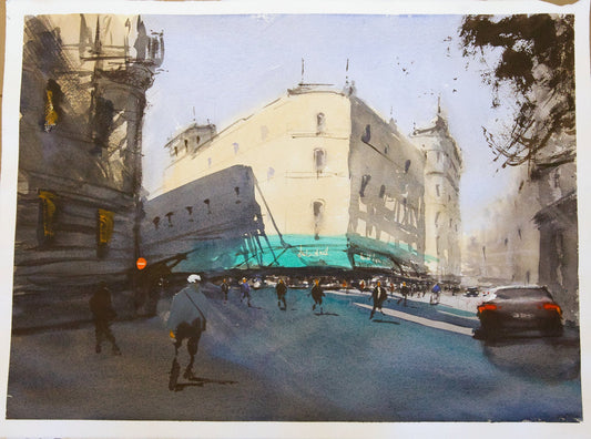 Green Awning
